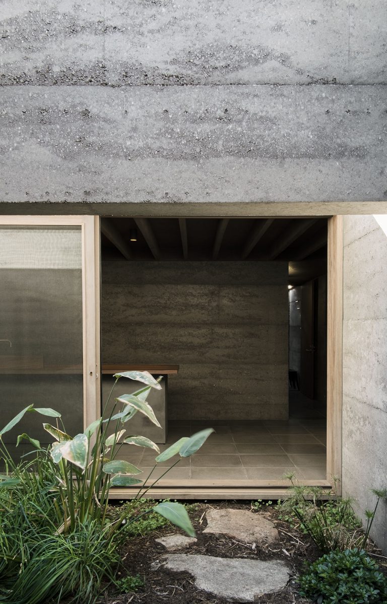 cloister house concrete example