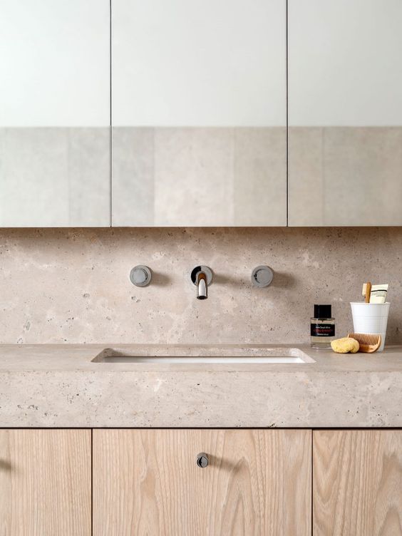 hill top cottage limestone vanity image