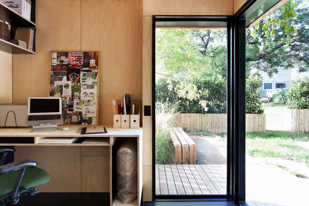 backyard office space image