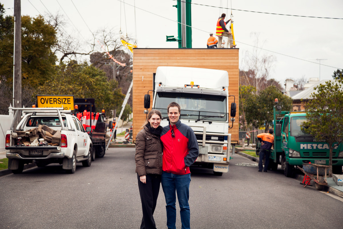 archiblox clients in street install day image