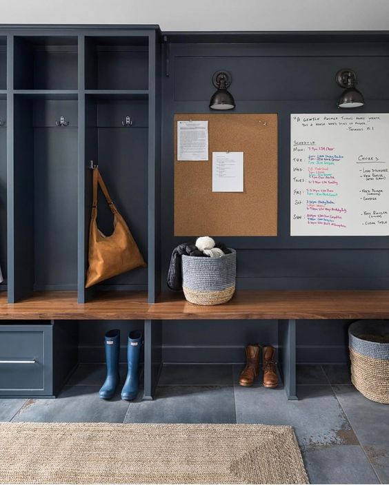 mudroom example modern