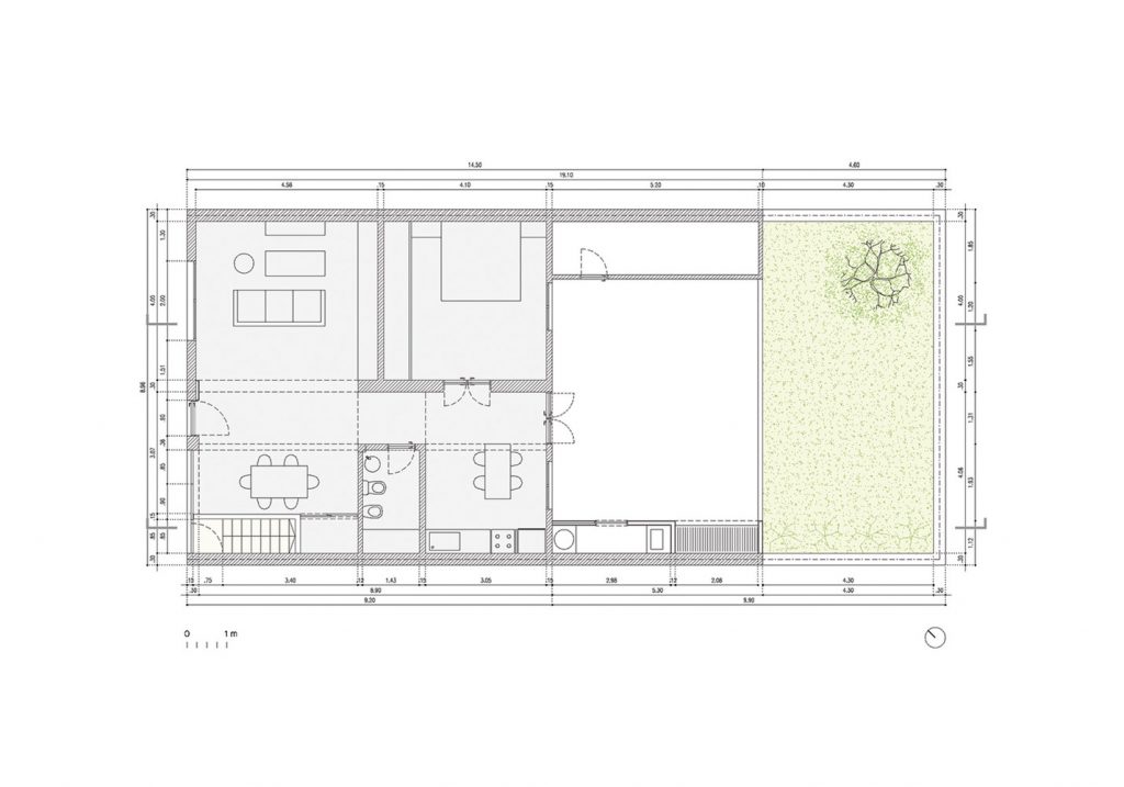 Silvina & Omar House floor plan