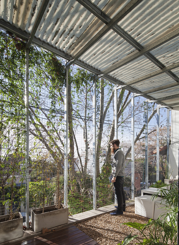 casa silvina & omar house balcony