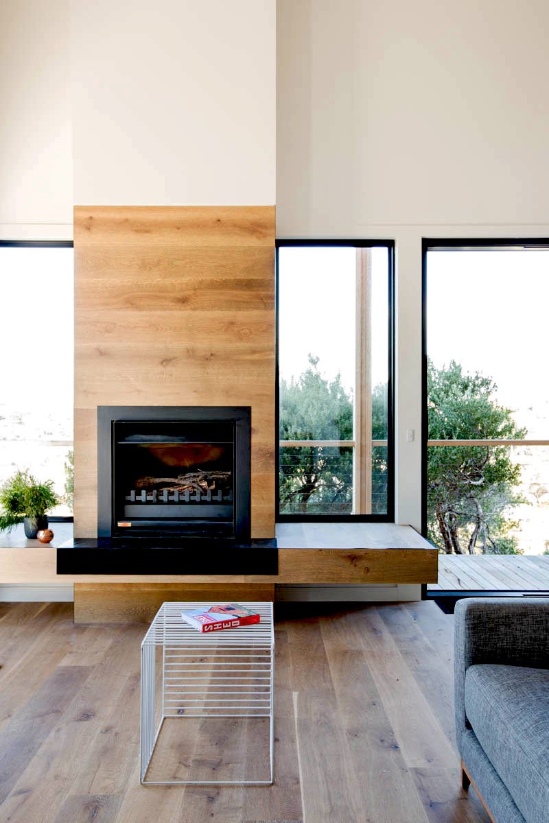 archiblox sorrento house fireplace